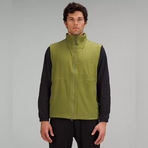 Lululemon Water-Repellent Grid Fleece Hiking Vest - Retail Price $148